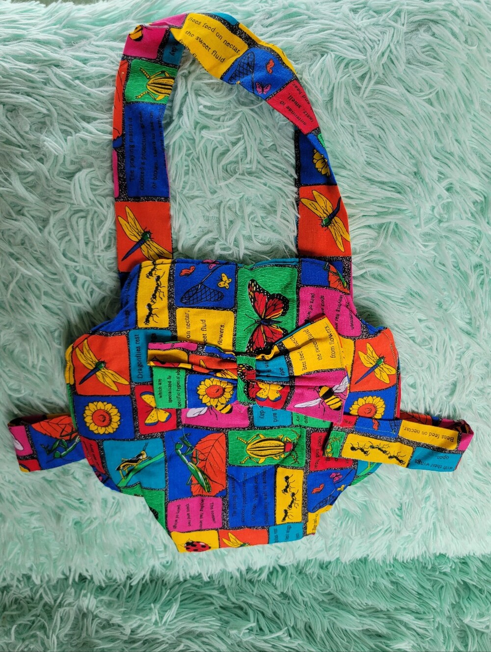 Adorable Vintage Handmade Children's Doll Carrier! 😍